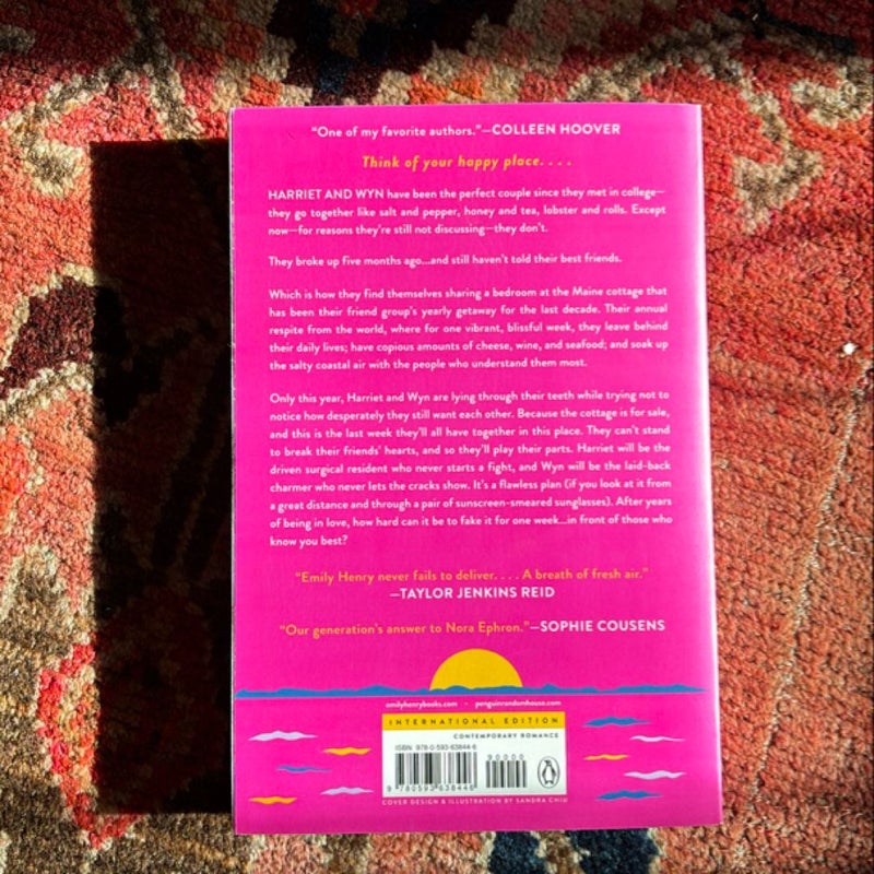 Happy Place (Paperback with PINK spine)