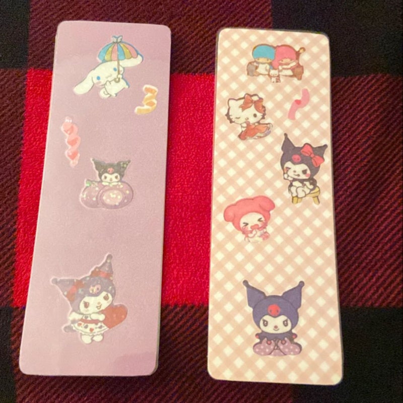 2 Hello Kitty Bookmarks