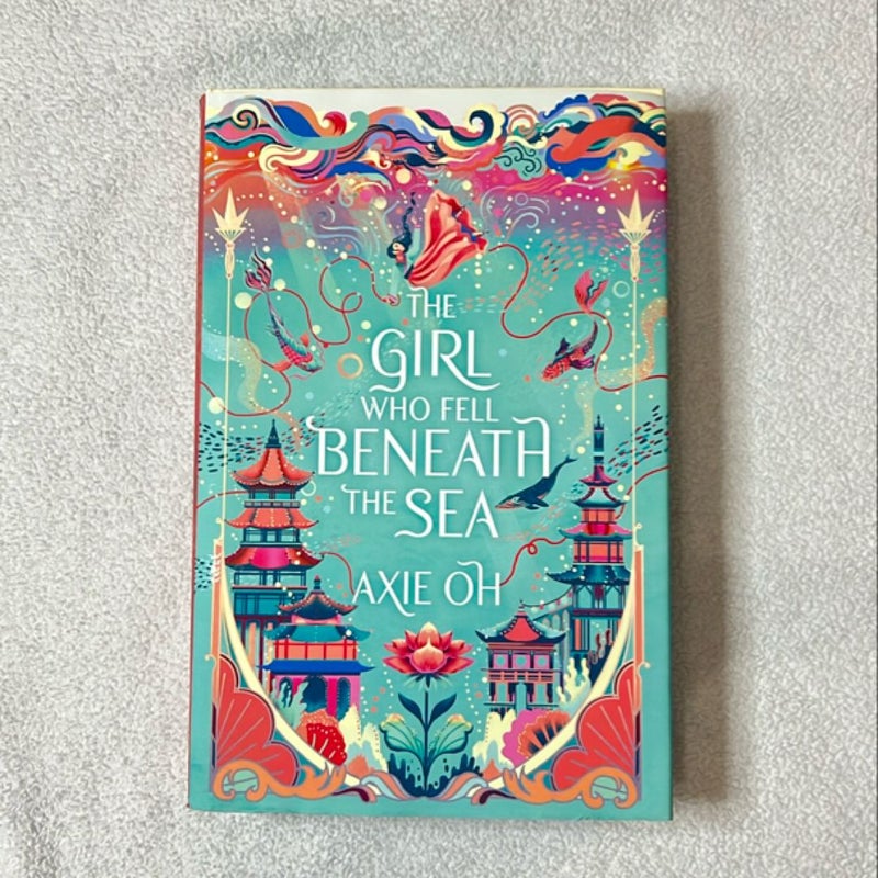 The Girl Who Fell Beneath The Sea (Fairyloot) (Signed)