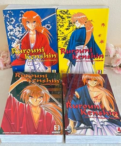 Rurouni Kenshin, Vol. 1-4 VIZBIG