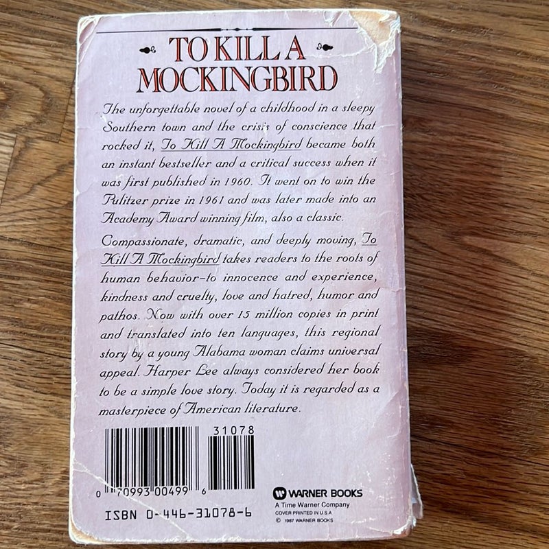 To Kill A Mockingbird