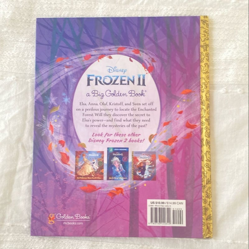 Frozen 2 Big Golden Book (Disney Frozen 2)