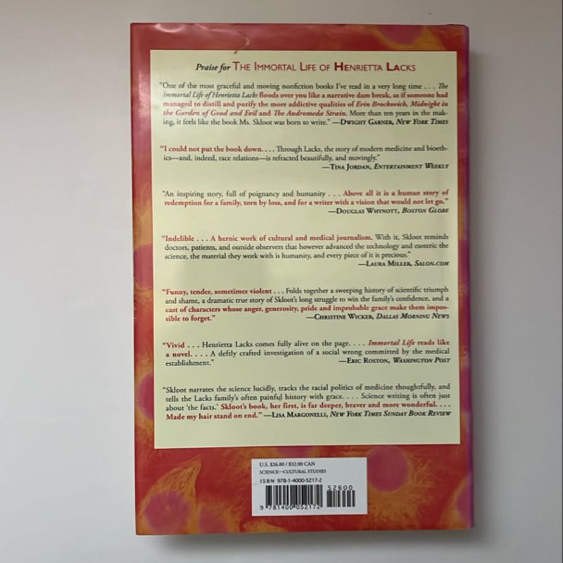 The Immortal Life of Henrietta Lacks
