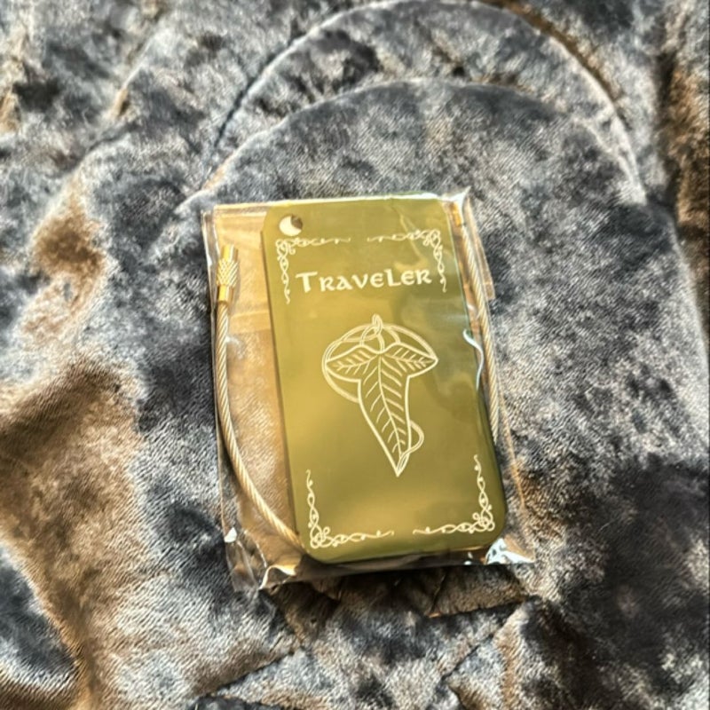 Owlcrate Exclusive Metal Bag Tag