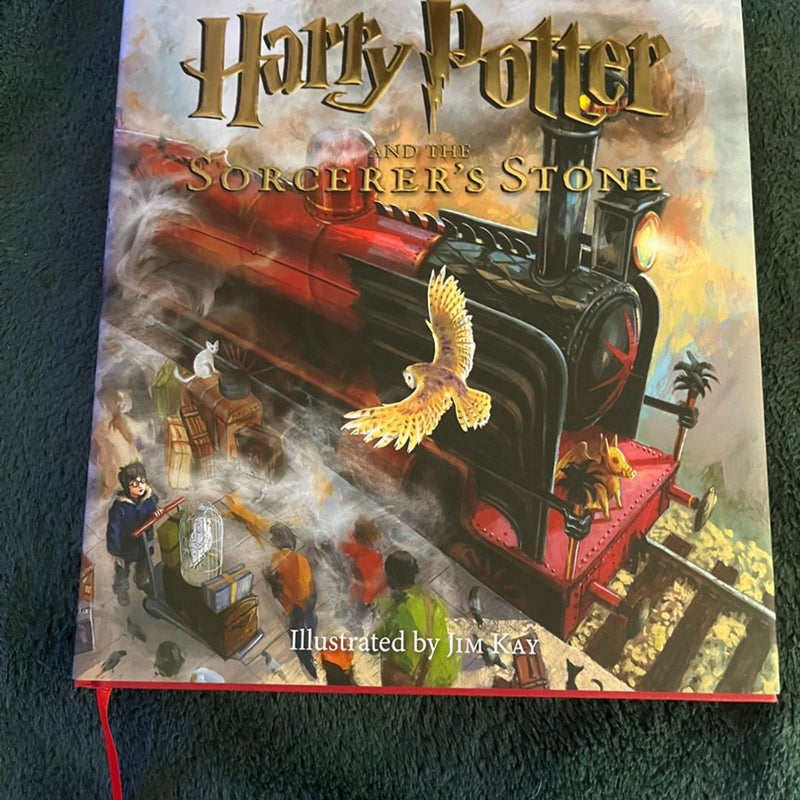 Harry Potter Illustrated Edtions books 1-5
