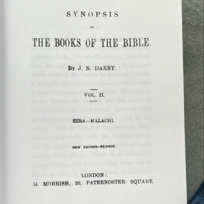 Synopsis of the Books of the Bible, Vol. 2