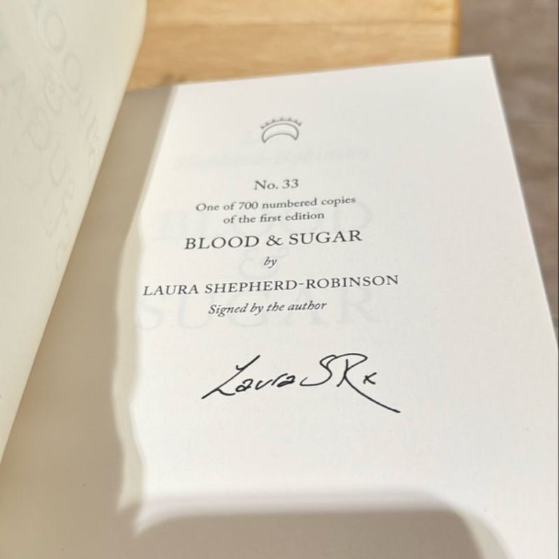 Blood and Sugar SIGNED