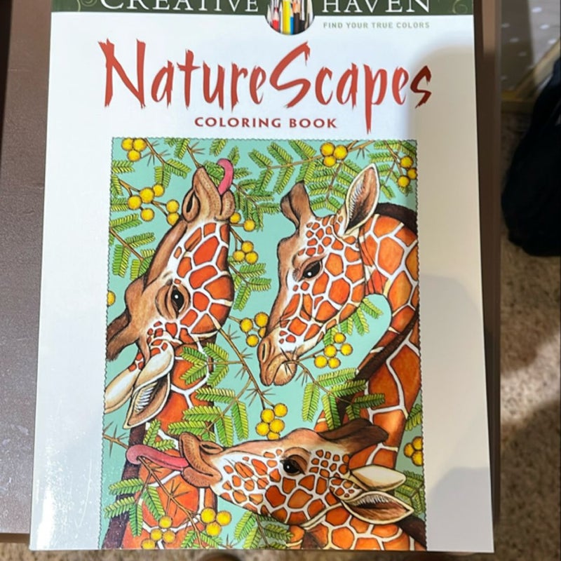 Creative Haven NatureScapes Coloring Book