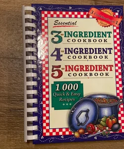 Essential 3-4-5 Ingredient Cookbook