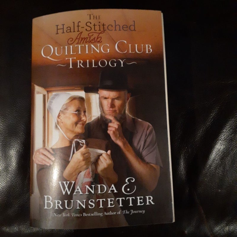 The Half-Stitched Amish Quilting Club Trilogy