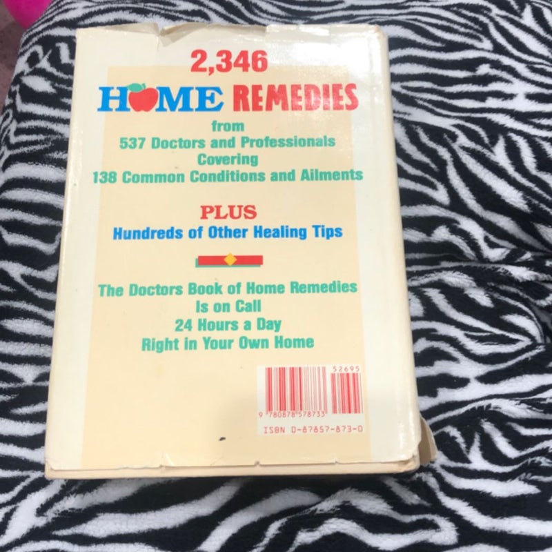 The Doctor's Book of Home Remedies