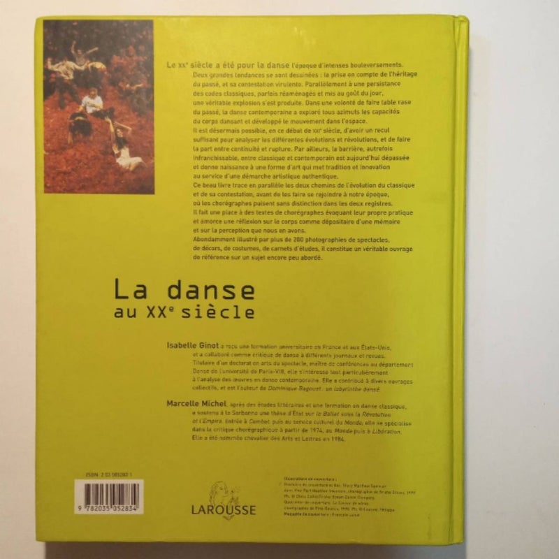 La Danse au XXème siècle (French Edition);nouvelle édition;Larousse;Odile Raoul;Cuzin;Frédéric Haboury;Castel;Silem;Junot;Mazuy;