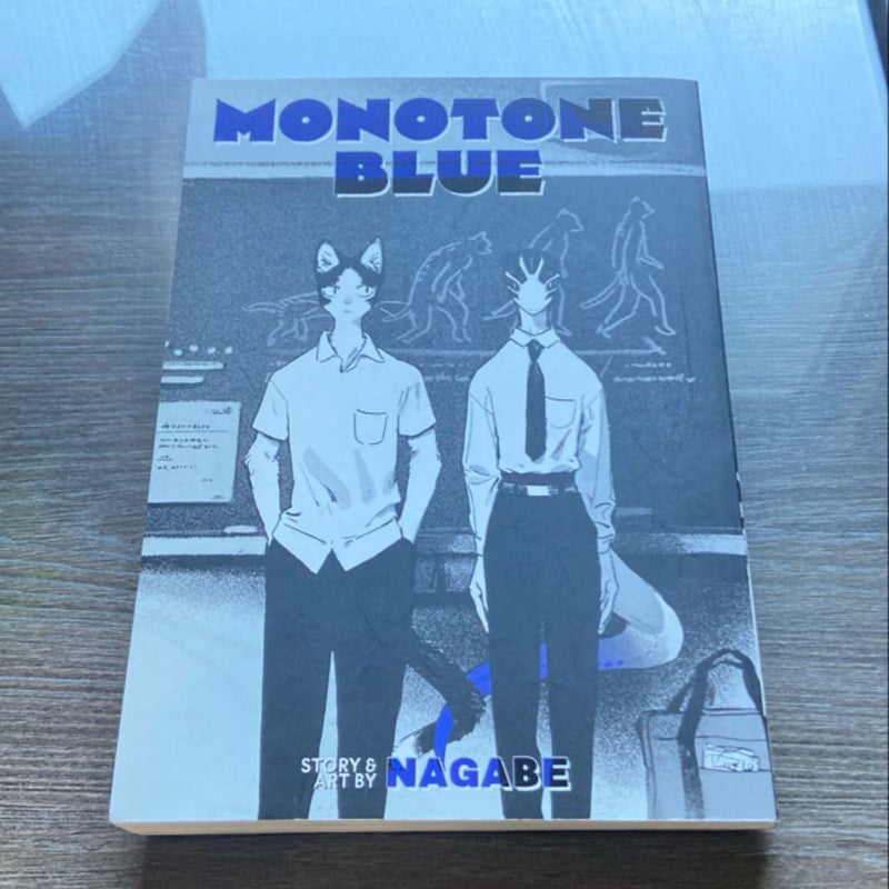 Monotone Blue