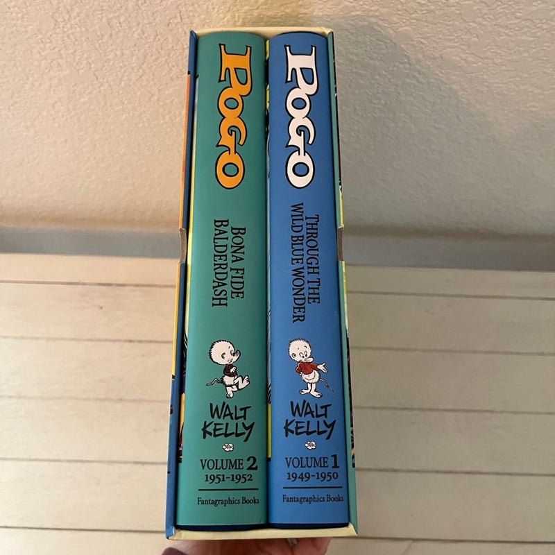 Pogo: The Complete Syndicated Comic Strips Volumes 1 & 2 Box Set