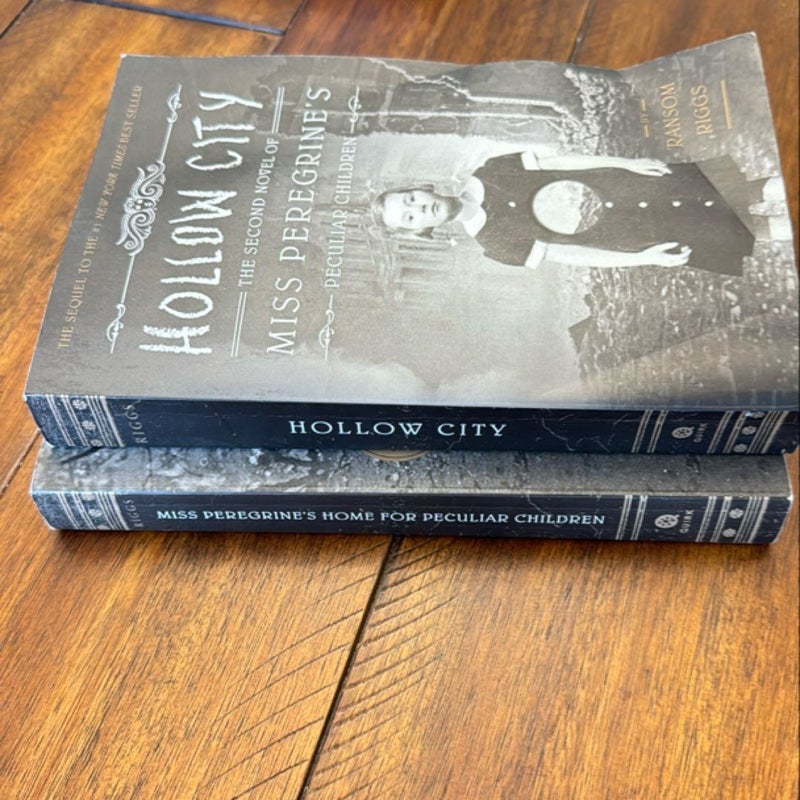 Miss Peregrine's Home for Peculiar Children & Hollow City (2 book set) 