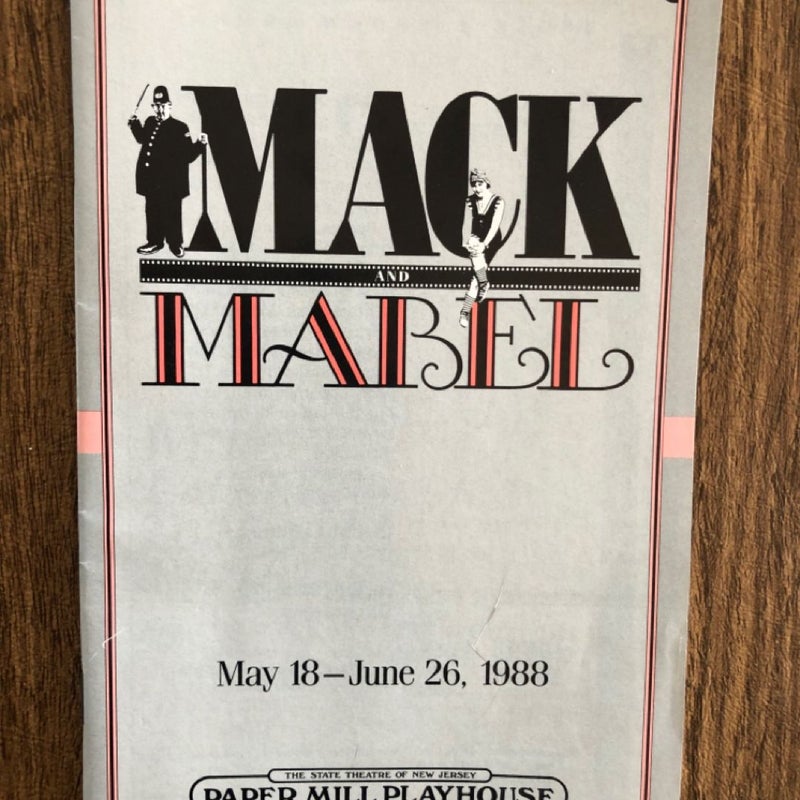 Mack and Mabel Playbill