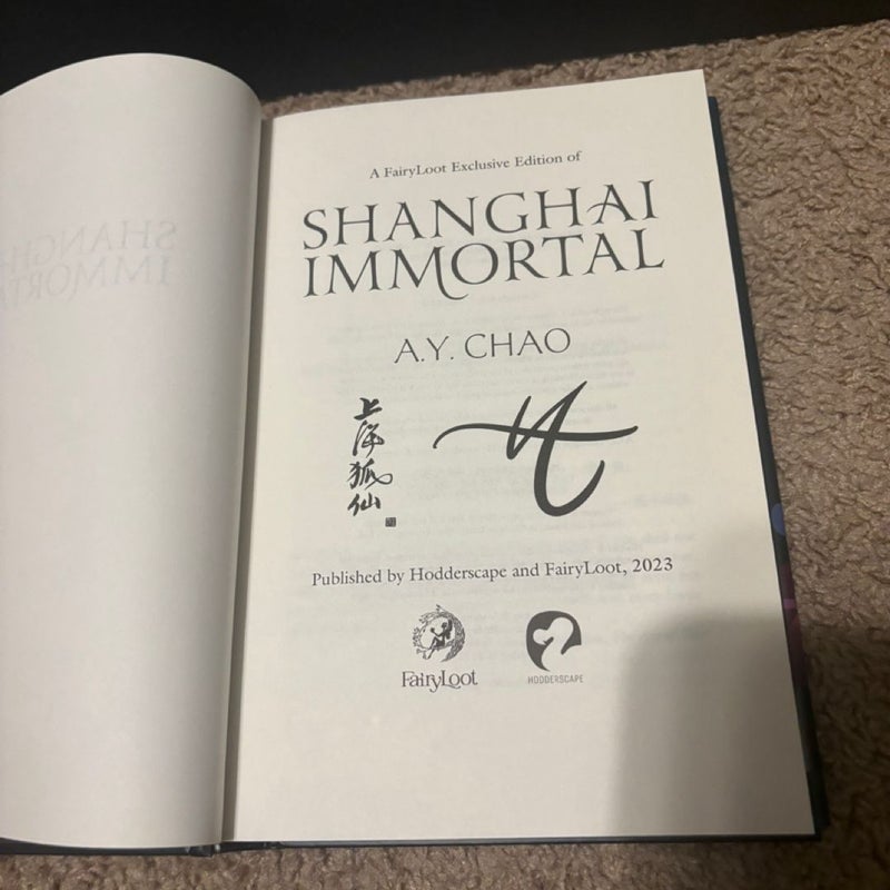 Shanghai Immortal ( Fairyloot)
