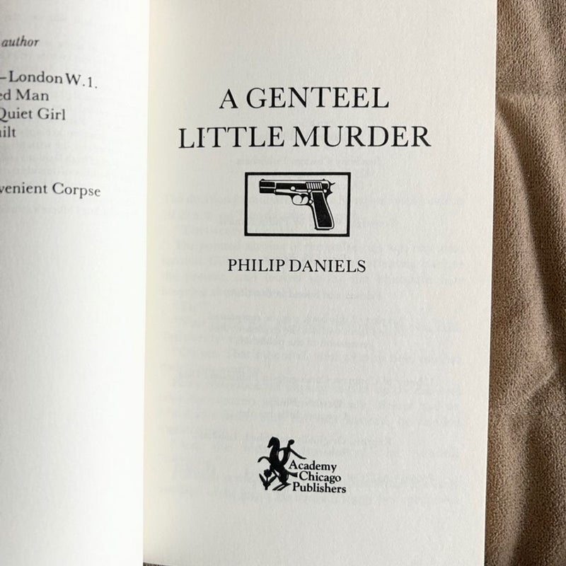 A Genteel Little Murder