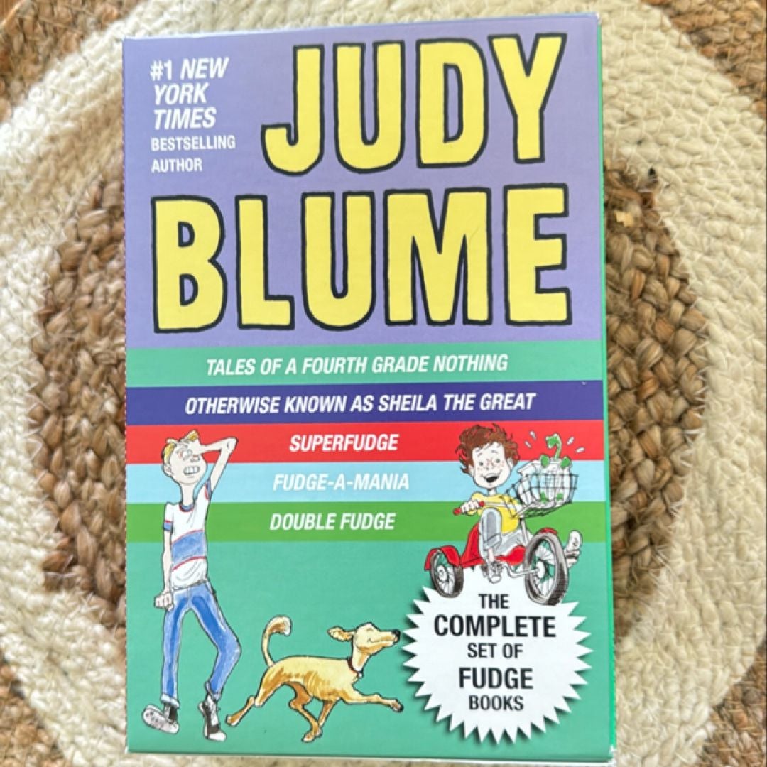 Judy Blume's Fudge Box Set