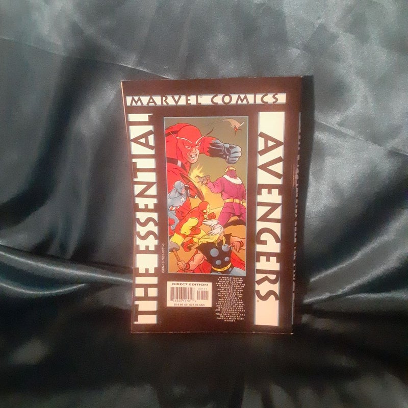 The Essential Avengers volume 1 tpb, collects issues 1-24, by Jack Kirby, Stan Lee, & Don Heck