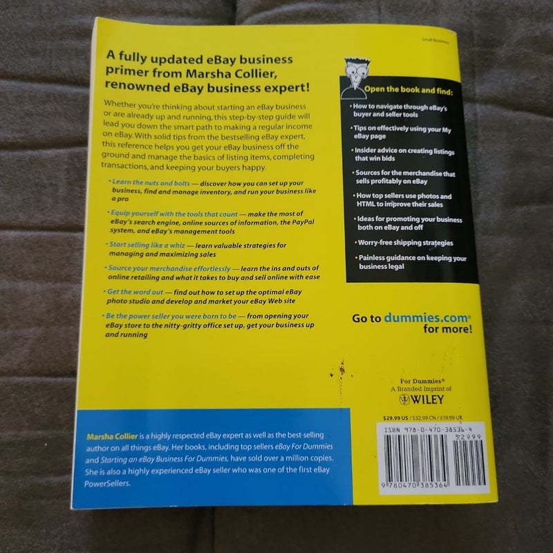 eBay Business All-in-One for Dummies