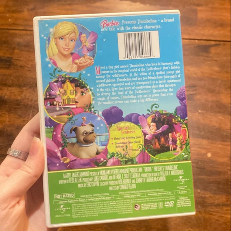 Barbie presents Thumbelina DVD