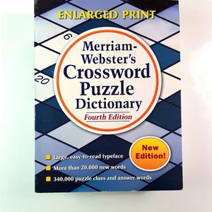 Merriam Webster Crossword Dictionary Enlarged 4 Edition