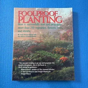 Foolproof Planting