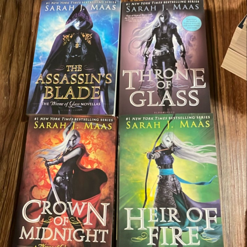 Throne of Glass Paperback Full Series