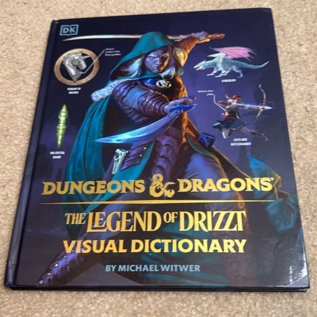 Dungeons and Dragons the Legend of Drizzt Visual Dictionary by