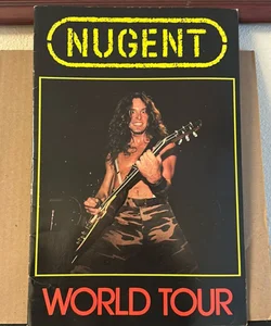 TED NUGENT 1982 WORLD Tour Concert Program Tour Book