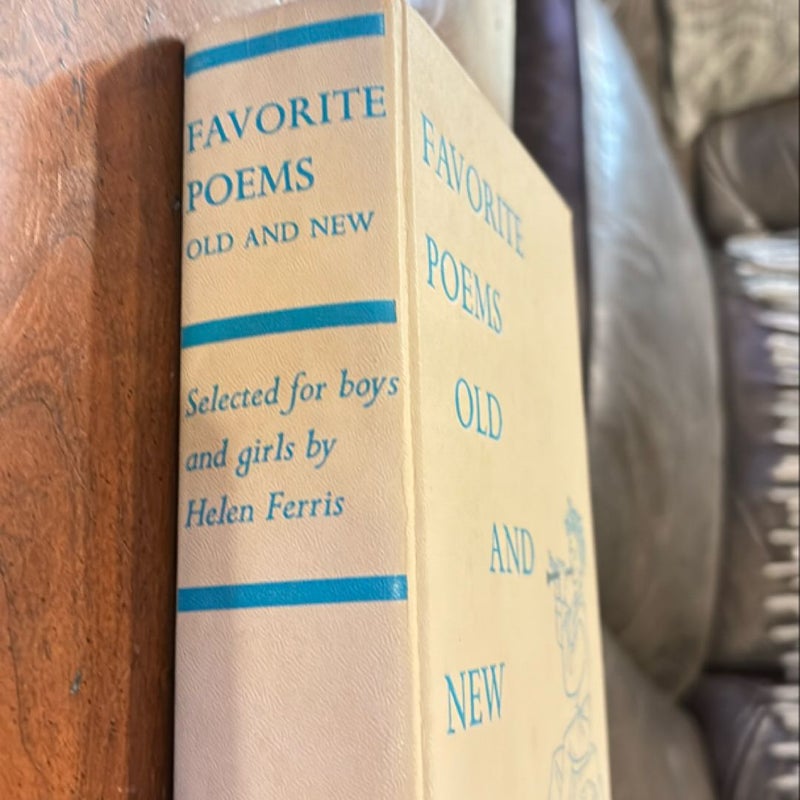 Favorite Poems Old and New