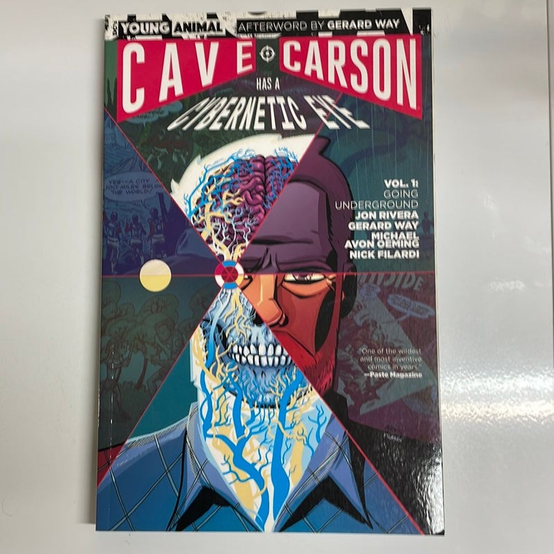 Cave Carson Has a Cybernetic Eye Vol 1 G