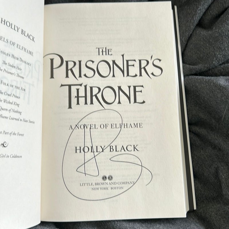 The Prisoner's Throne (Signed Addition)