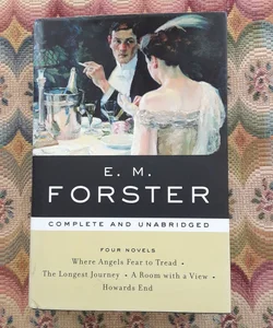 E.M. FORSTER - A Room With a View, Howard's End, The Longest Journey & Where Angels Fear to Tread