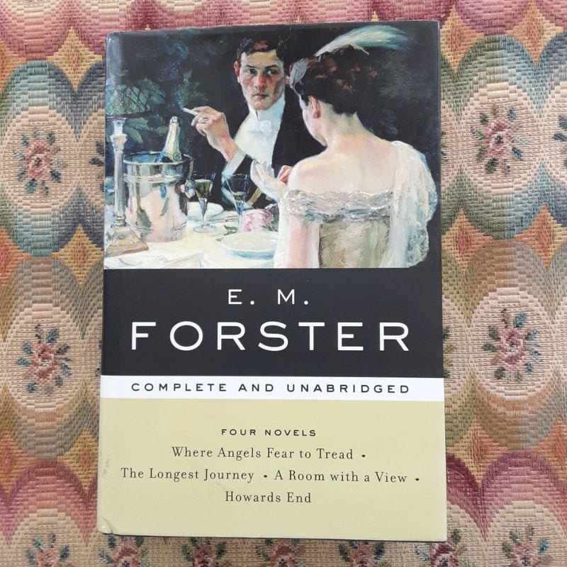 E.M. FORSTER - A Room With a View, Howard's End, The Longest Journey & Where Angels Fear to Tread