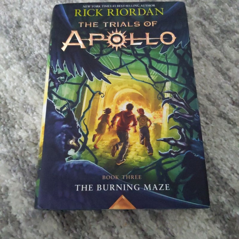 The Burning Maze Trials of Apollo Signed 