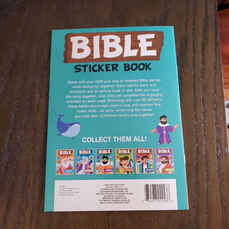 Bible Sticker Book - JONAH