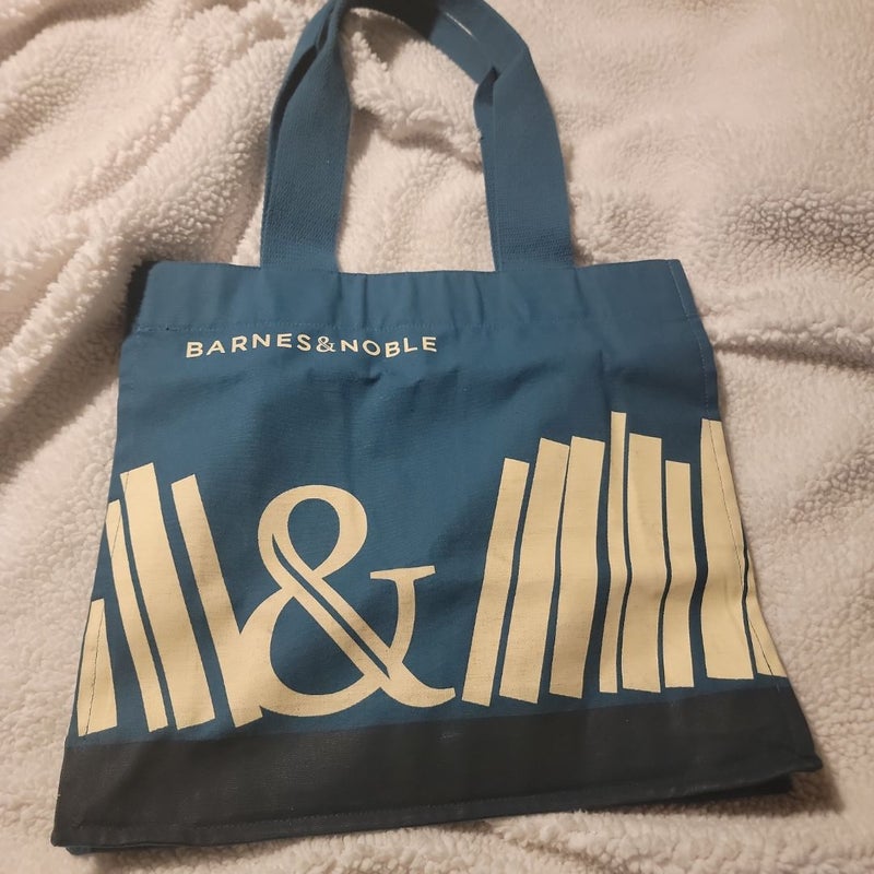 Barnes and Noble Blue Tote