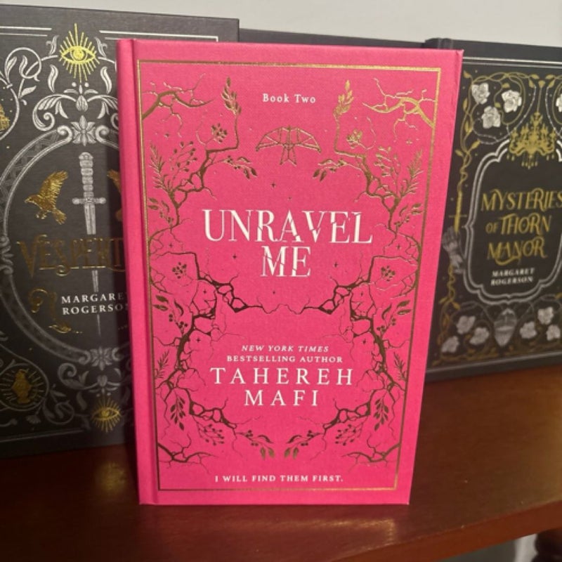 Unravel Me collectors edition pink