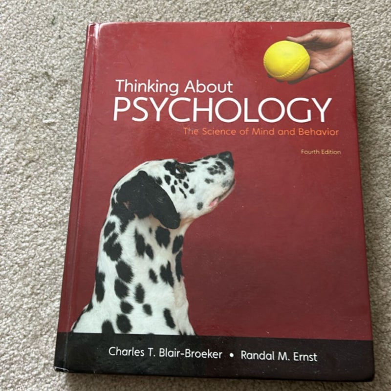 Thinking about Psychology, High School Version