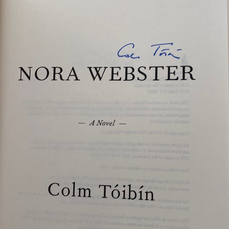 Nora Webster—Signed 