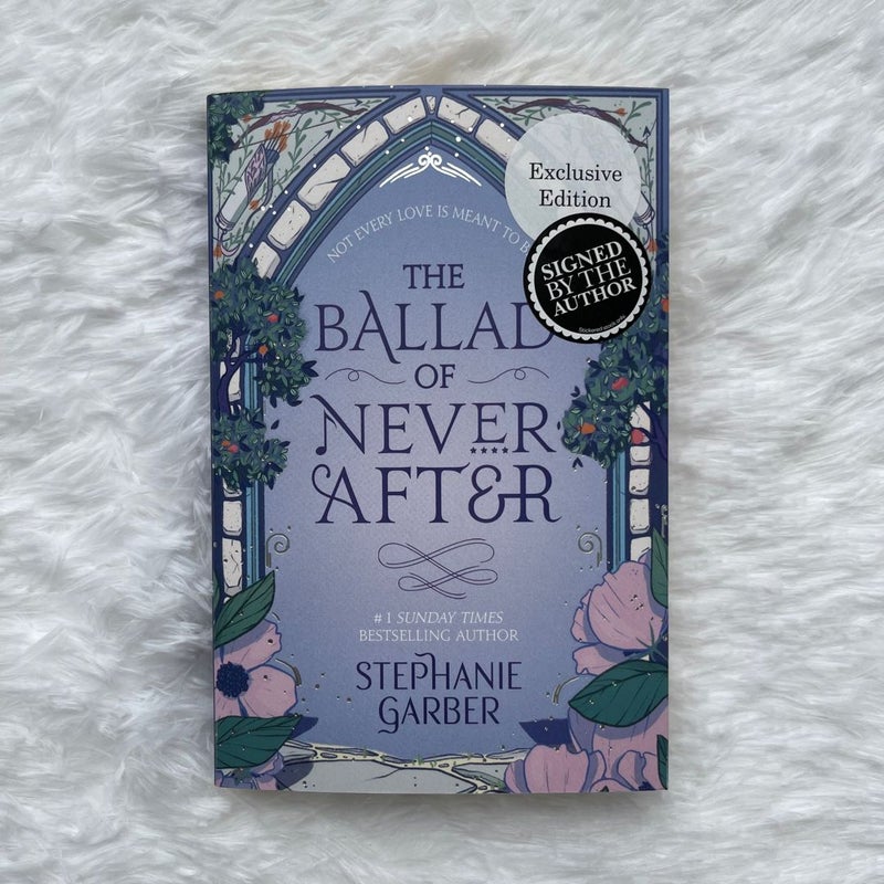 SIGNED - The Ballad of Never After Waterstones Special Edition