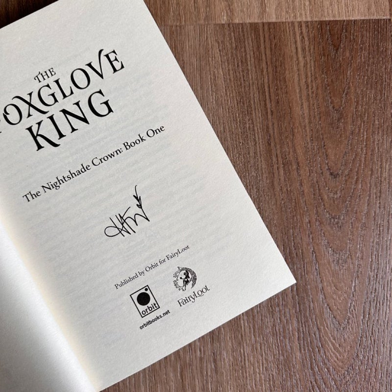 The Foxglove King *SIGNED FairyLoot Edition*