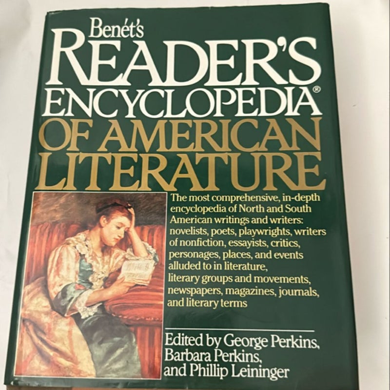 Benet's Reader's Encyclopedia of American Literature