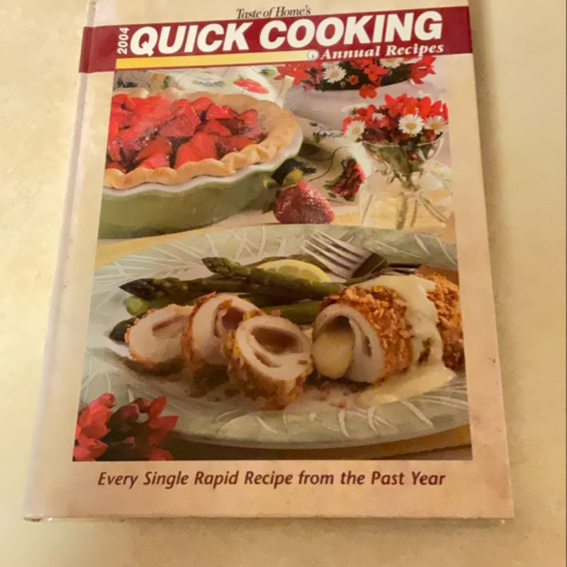 2004 Quick Cooking Annual Recipes