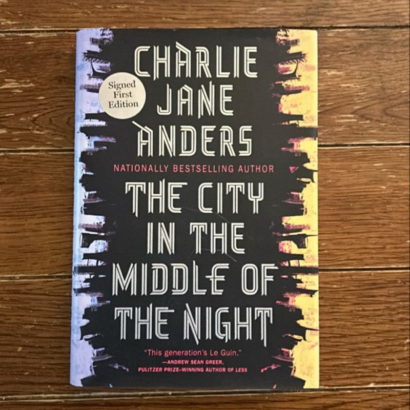 The City in the Middle of the Night (signed)