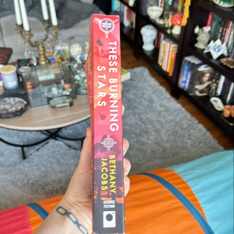 These Burning Stars (SIGNED BOOKPLATE)