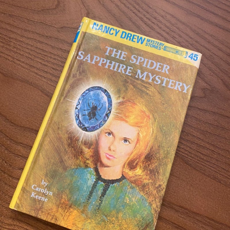 Nancy Drew 45-51 The Spider Sapphire Mystery, The Invisible Intruder, The Mysterious Mannequin, The Crooked Banister, Mystery of the Glowing Eye