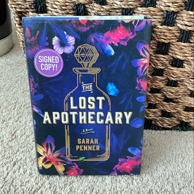 Signed - The Lost Apothecary